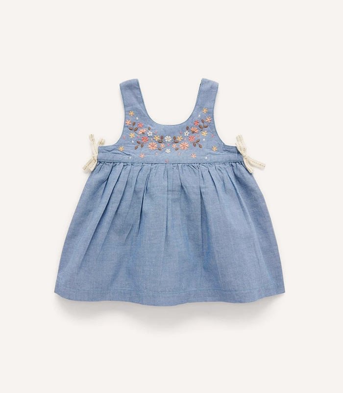 CFrangipani Embroidered Dress