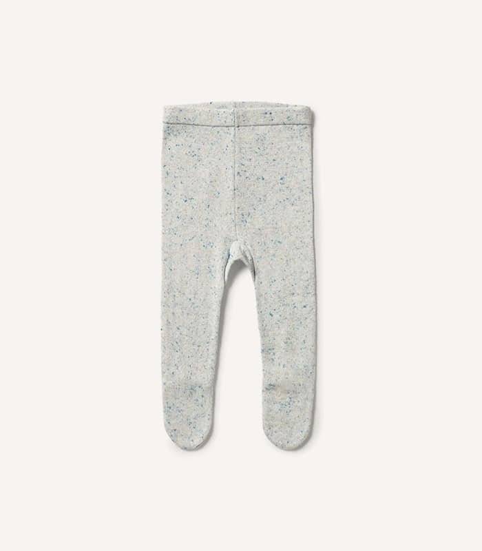 Knitted Legging With Feet